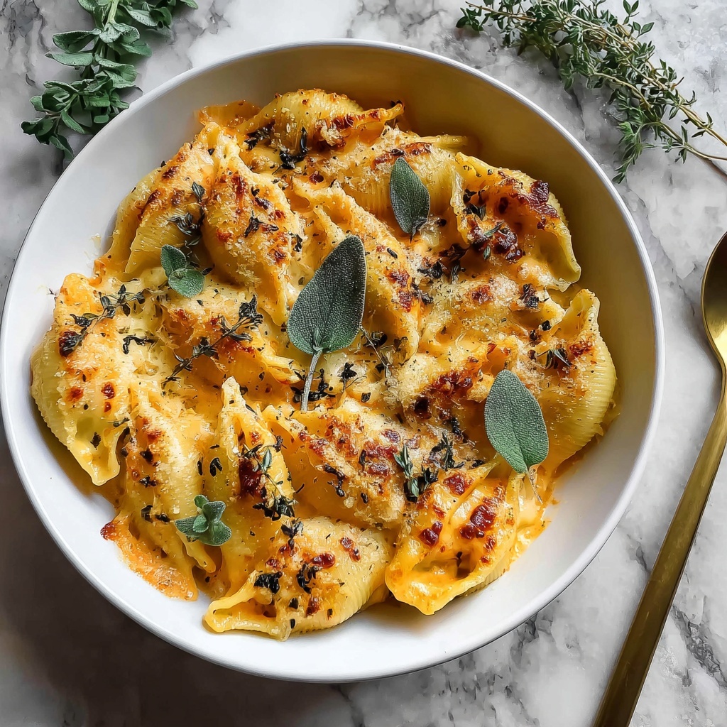 Cheesy Pumpkin Ricotta Pasta Bake Recipe - Recipe Image