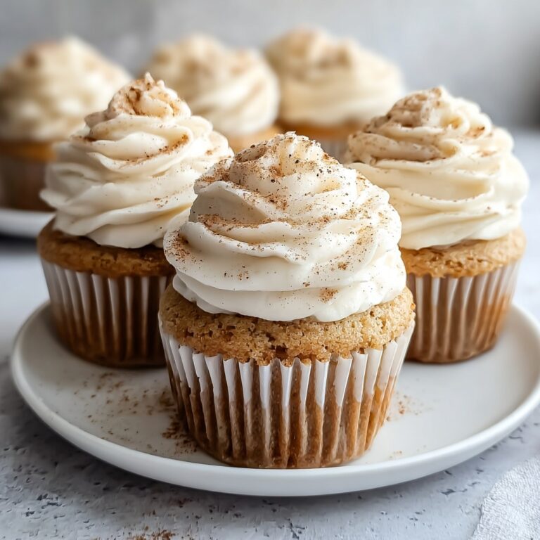 Vanilla Chai Pumpkin Latte Cupcakes with Cinnamon Recipe