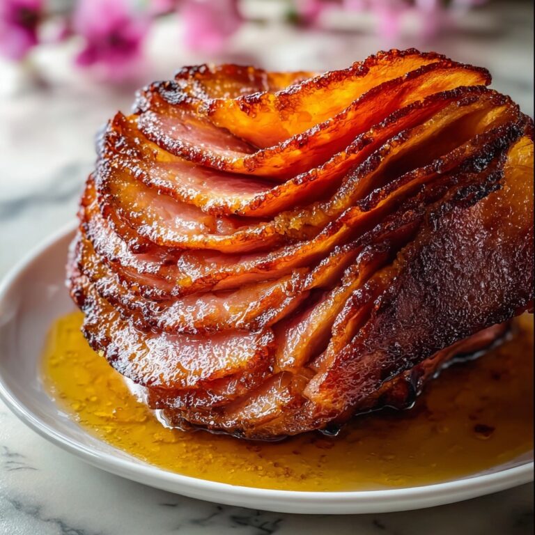 Honey-Glazed Baked Spiral Ham Recipe