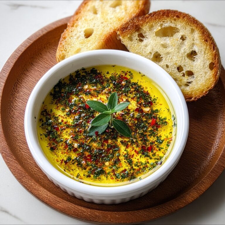 Garlic Olive Oil Dip Recipe