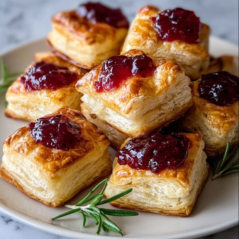 Cranberry Brie Bites Recipe