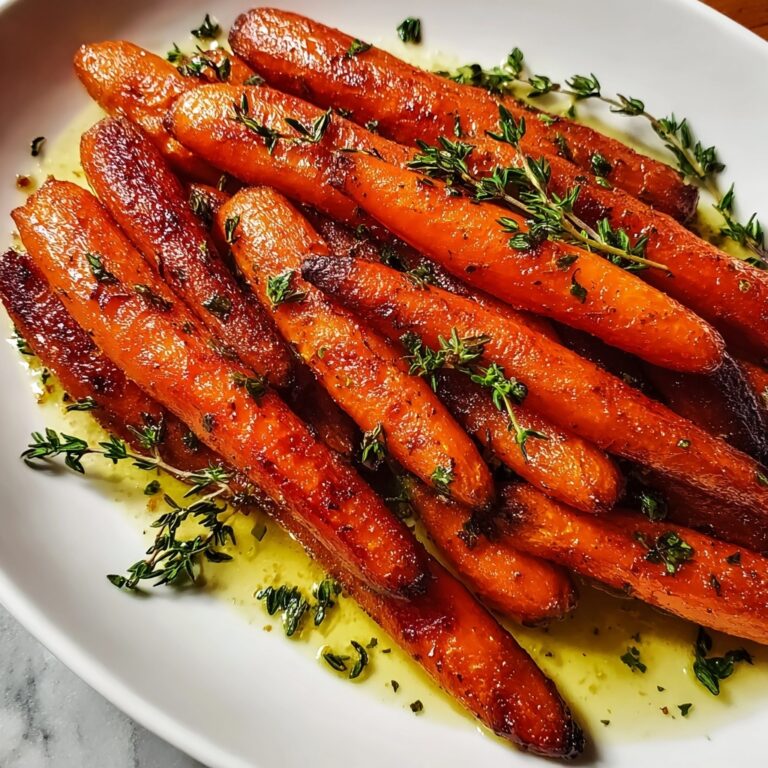 Sweet and Savory Honey-Glazed Roasted Carrots Recipe