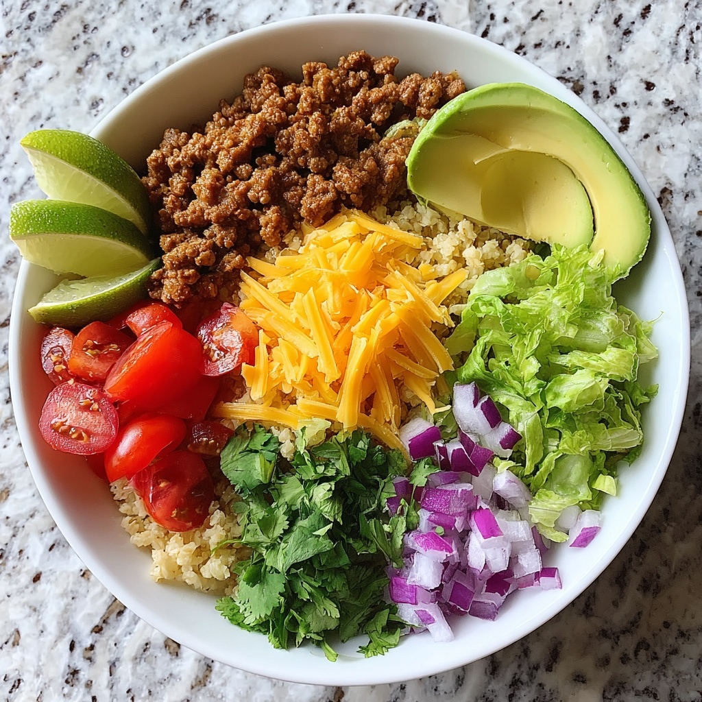 Low Carb Burrito Bowl Recipe - Recipe Image