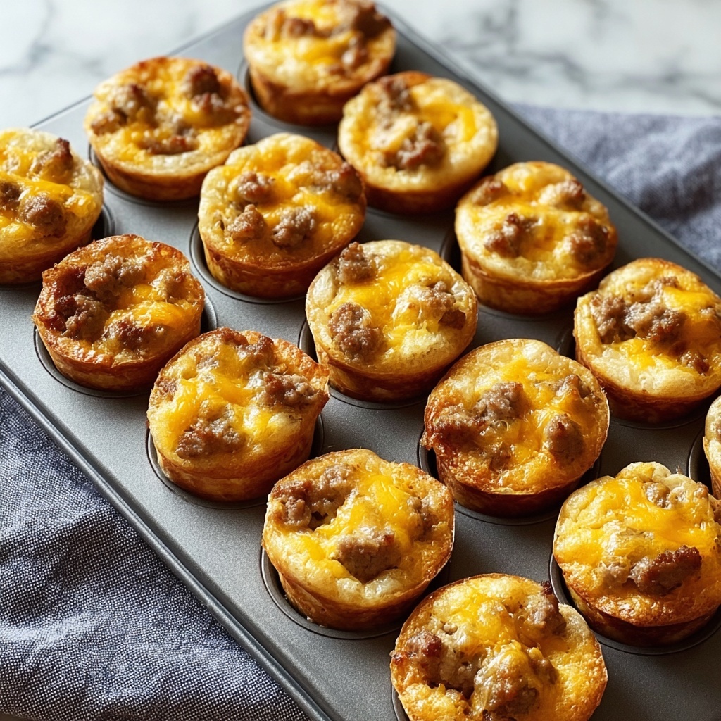 High-Protein Pancake Sausage Mini Muffins Recipe - Recipe Image