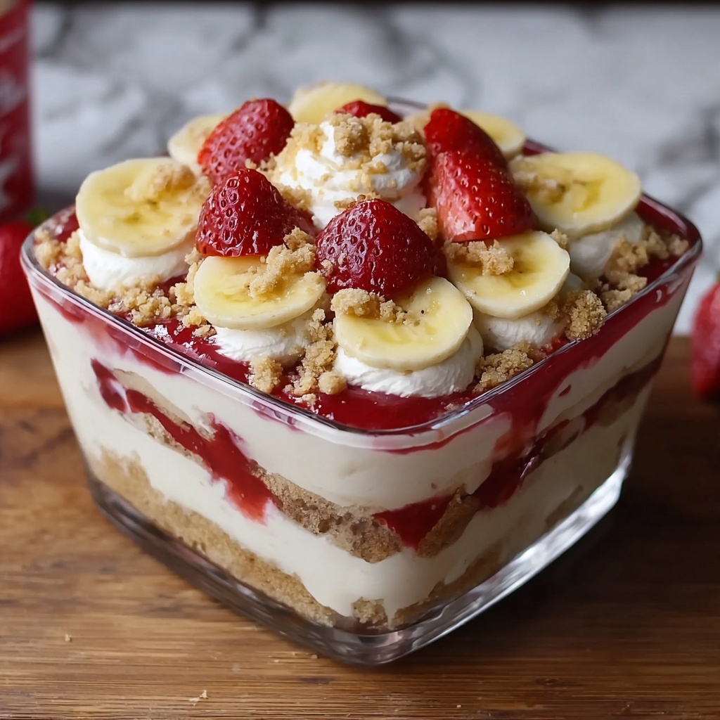 Strawberry Banana Pudding Dream Recipe - Recipe Image