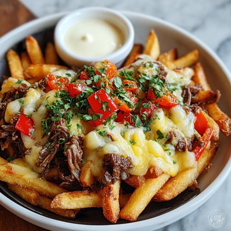 Indulgent Philly Steak Cheese Fries for Ultimate Comfort Recipe