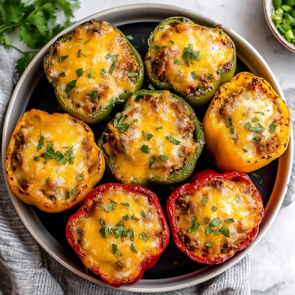 Easy Stuffed Bell Peppers Recipe - Recipe Image