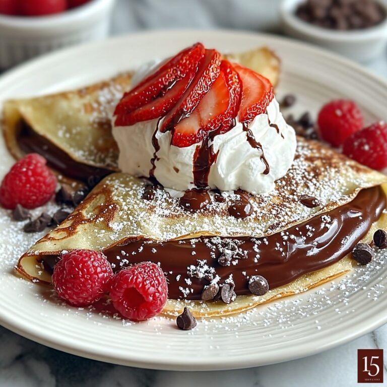 Chocolate Crepes Recipe