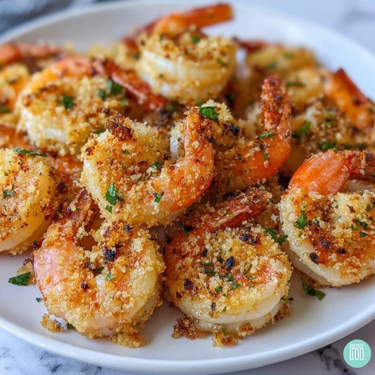 Air Fryer Garlic Parmesan Shrimp Recipe
