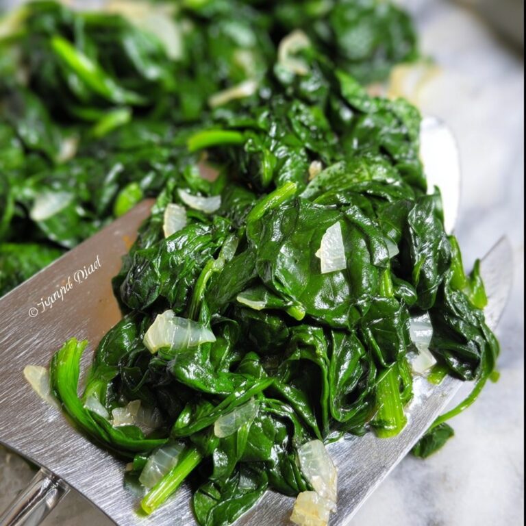 Sautéed Spinach Recipe