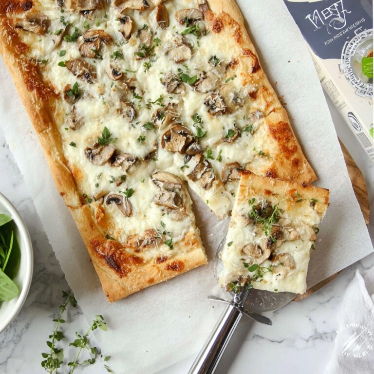 Caramelized Onion and Mushroom Pizza Recipe
