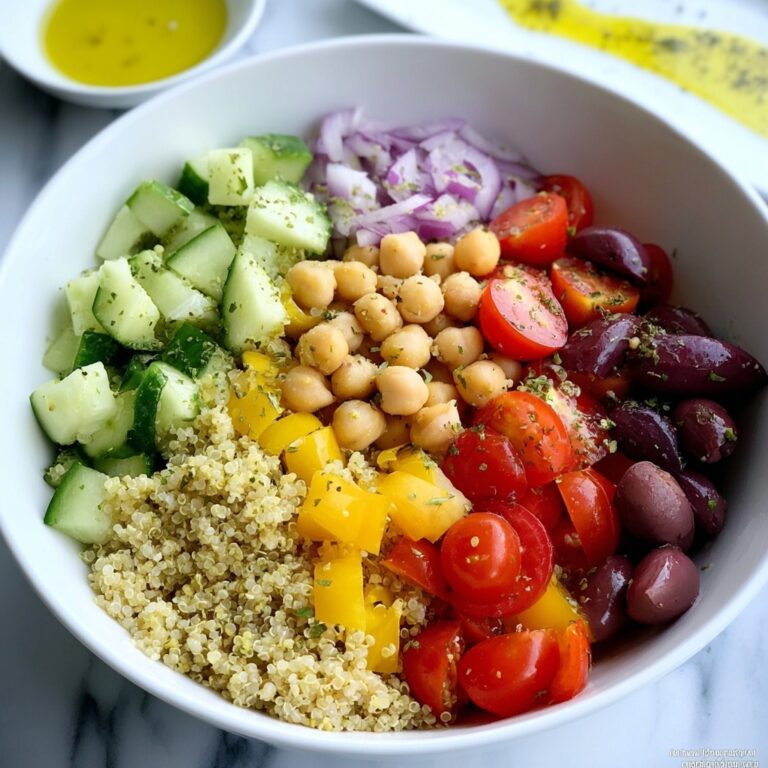 Mediterranean Quinoa Salad Recipe
