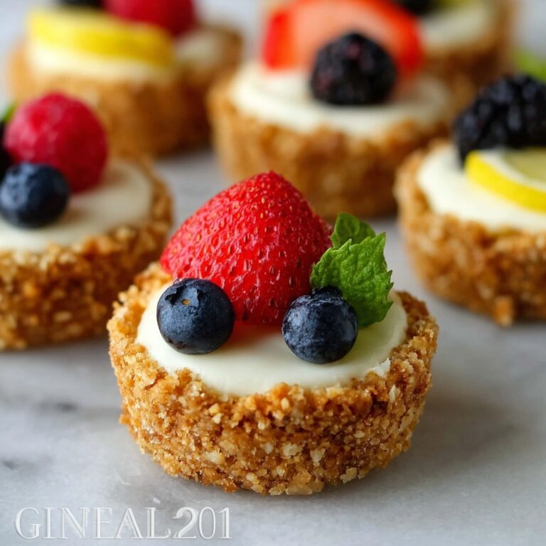 Mini Lemon Cheesecake Tarts Recipe