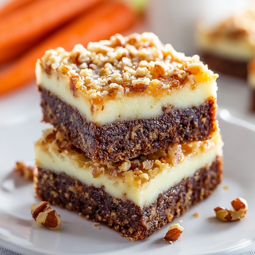 Carrot Cake Blondies Recipe - Recipe Image