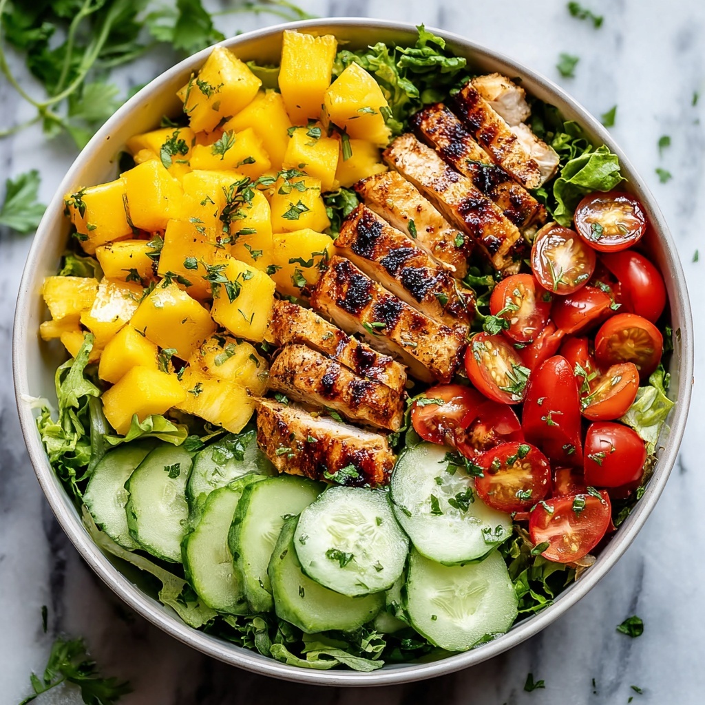 Mango Chicken Salad Recipe - Recipe Image