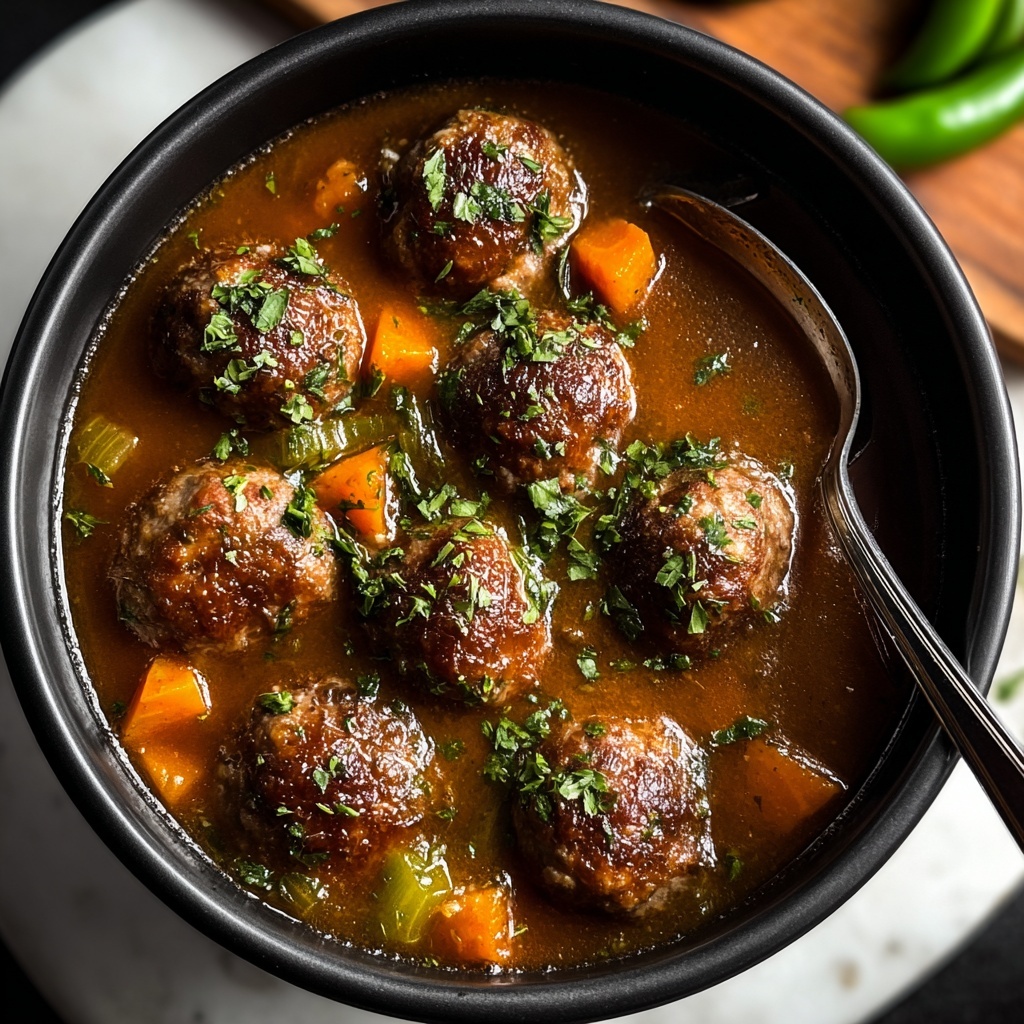 Hearty Meatball Stew Recipe - Recipe Image