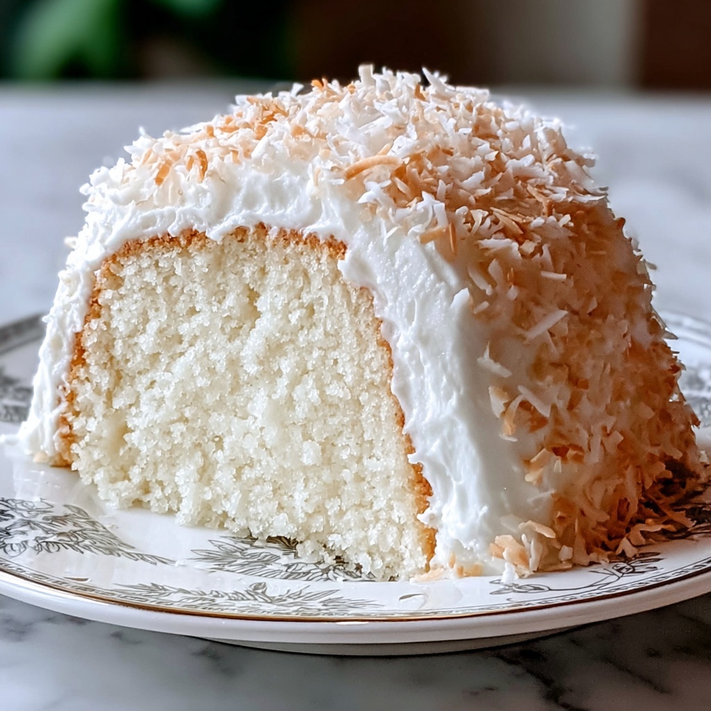 Coconut Cloud Cake Recipe - Recipe Image