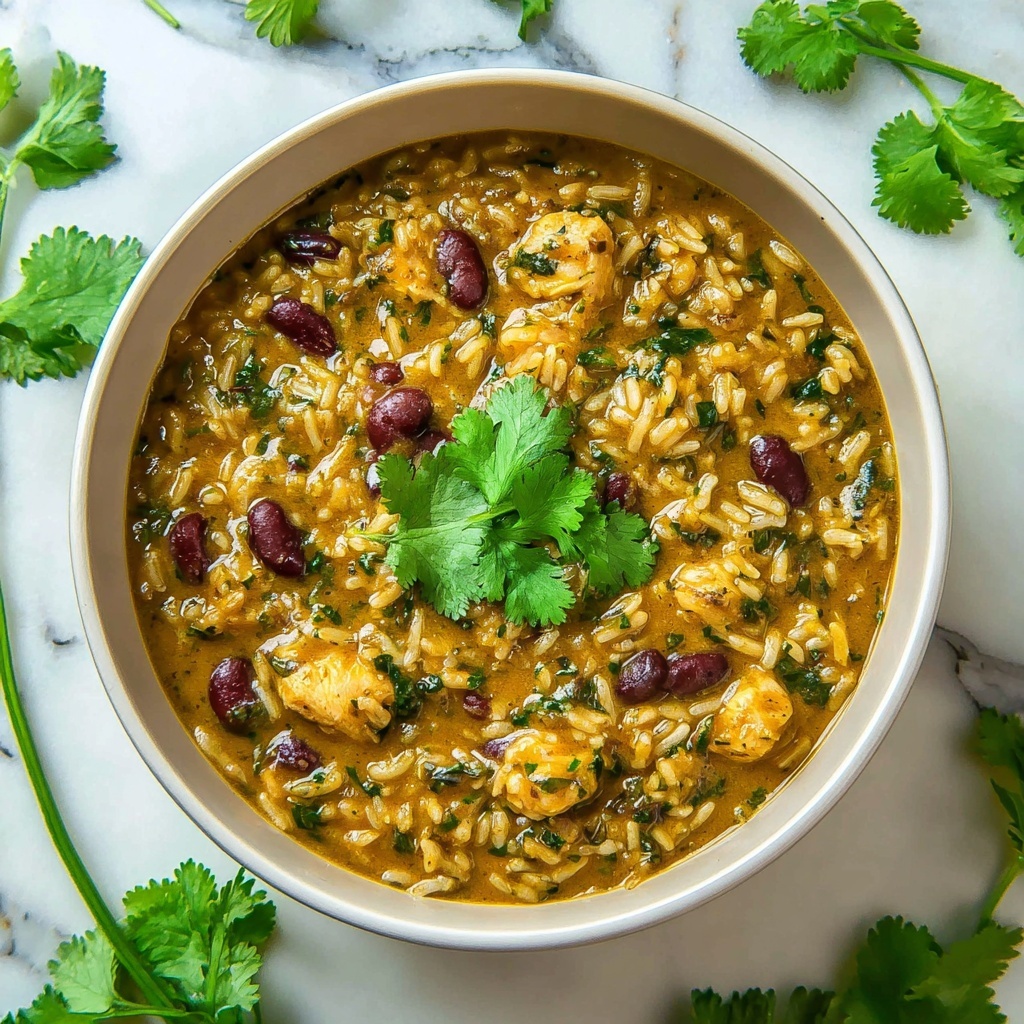 Salsa Verde Chicken & Rice Skillet Recipe - Recipe Image