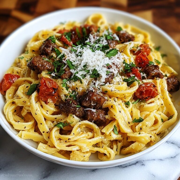 Indulgent Cajun Beef Linguine in Creamy Velveeta Sauce Recipe