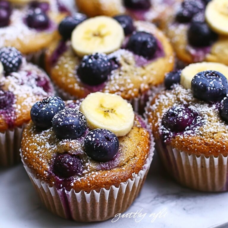 Blueberry Banana Muffins Recipe