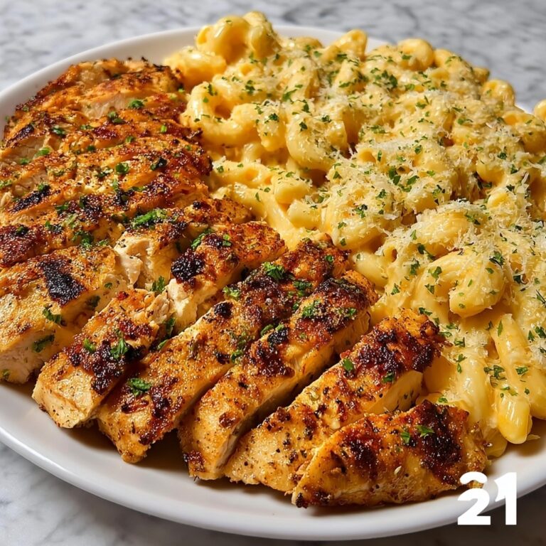 Creamy Cajun Chicken Pasta with Parmesan, Garlic, and Mozzarella Recipe