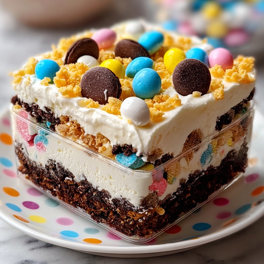 Easter Dirt Cake Casserole Recipe - Recipe Image
