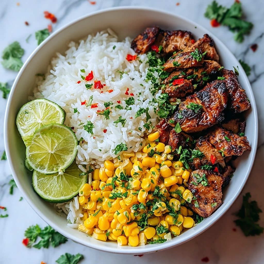 Chicken Rice Bowl Recipe - Recipe Image