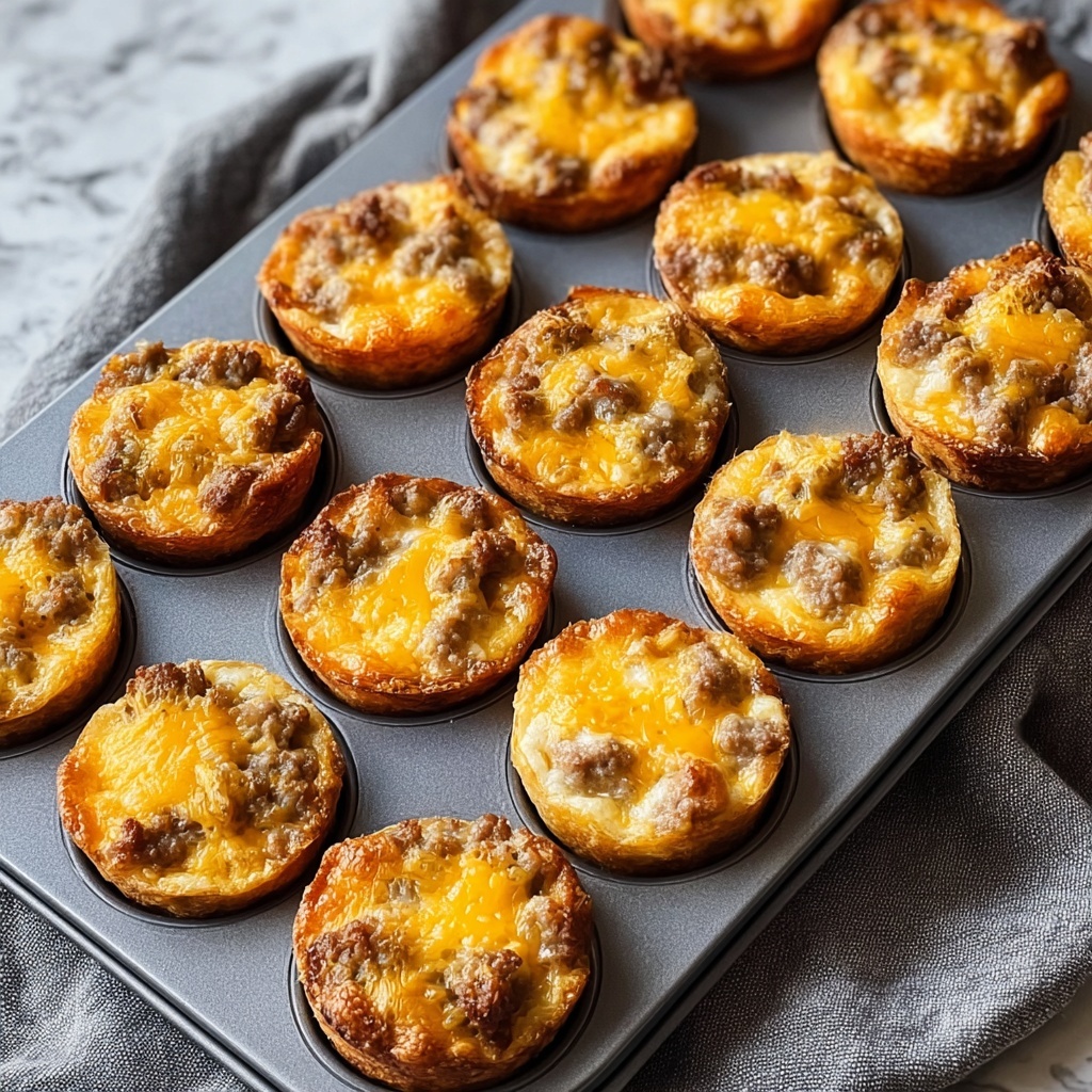 High-Protein Pancake Sausage Mini Muffins Recipe - Recipe Image