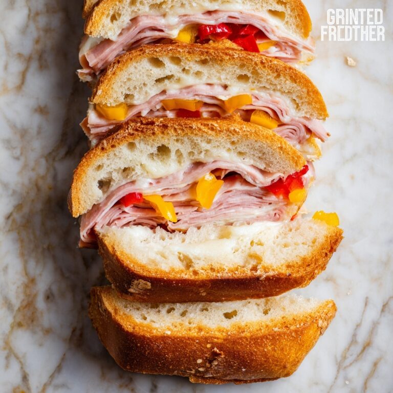 Cheesy Meat Grinder Stuffed Bread Recipe