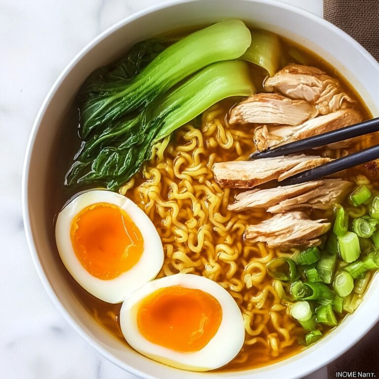 Homemade Chicken Ramen Soup Recipe